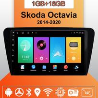 „Android Carplay“ automobilinis radijas, skirtas „Skoda Octavia 2014-2020“ daugialypės terpės grotuvo galvos blokas, stereo GPS navigacija BT WIFI 2+32GB 1+16GB