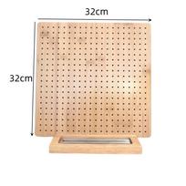 32 cm blokavimo lenta nėrimui, blokavimo kilimėlis mezgimui, nėrimui ir močiutės kvadrato blokavimo lenta nėrimui, mezgimui beige