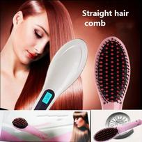 Electric Hair Straightener LCD Ion Brush Auto Hair Styling Tool