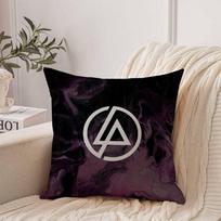 Band L-Linkin From Zero P-Park Pillow Case Home Decor Throw For Sofa Bed Car Room Decor Gift Idea 12x12Inch