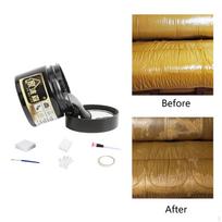 50ml Leather Recoloring Repair Kit Resin Cream Restorer for Couches Boots Upholstery black 50ml_50ml