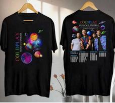 Comfort Colors Coldplay Music Of The Spheres Tour 2025 Shirt Size S to 5XL Unisex T-Shirt XXL