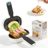 Double-Sided Electric Sandwich Maker & Panini Press with Non-Stick Plates – Toaster for Grilled Cheese,Hot Dogs,Pancakes & Omelets,Compact balta