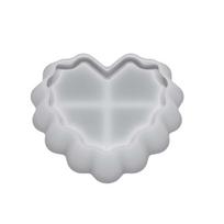 Heart Shape Plate Storage Bowl Resin Mold Silicone DIY Accessories Storage Tray Mold Handmade Tool Ornament Craft Mould Tool