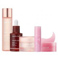 Medicube Collagen Glow-Up rinkinys – Paslaptis stiklinei odai ir stangrumui 1SET(5PCS)