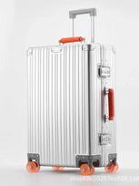 Lightweight Luxury Aluminum-Magnesium Alloy Trolley Case: 20-inch, 24-inch, 28-inch Sizes for Students and Travelers 20 inch sidabras
