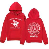Camp Half Blood Graphics Hoodies Percy Jackson Long Island Sound Print Sweatshirt Men Women Harajuku Style Hoodie Y2k Streetwear S