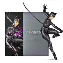 In Stock Instant Shipping  Catwoman Figuras - Arkahm Factory Revoltech Kaiyodo Ko Model Action Figure  Gifts