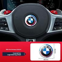 1 vnt. 45 mm automobilio vairo ženklelis Emblema Lipdukas Auto-Styling BMW E36 E46 E53 E90 E60 E61 E93 E87 X1 X3 X5 X6 F30 F20 F10