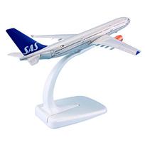 Lėktuvo modelis 1/400 Air Scandinavian SAS A330 Airways Replika Lydinio medžiaga Suvenyras Lėktuvo žaislai Berniukams Vaikams