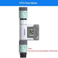 Wifi Smart Water Flow Meter Gauge For Outdoor Garden Hose Watering Irrigation Rv Travel Measuring Water Consumption Only 1pcs Flow meter