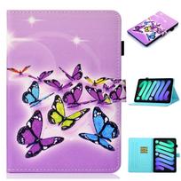 Suitable for iPad 10.9 Tablet Leather Case Pro 11 Inch 2026 Cartoon Painting Printing Card Holder Shell ipad 10.9 2022