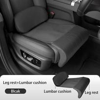 Leather Leg Support Extension Seat Cover Memory Foam Extender Cushion With Backrest Car Interior Accessories Universal Car Other