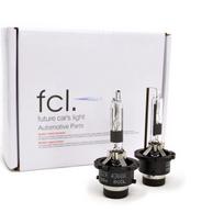 fcl. D2R HID Bulb White Pure White 6000K Vehicle Inspection One Size