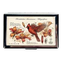 Vintage-Style Vintage Card Case Metal Material Versatile Design Metal Case Easy Snap Multi-function Card Holder ID Card Holder