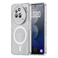 For Nothing Phone 3a Pro Case Magnetic Transparent TPU Soft Border PC Hard Cover For Nothing Phone 3a Pro Shell Shockproof Nothing Phone (3a) Pro gryna