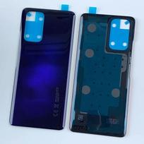 „Gorilla Glass 5“, skirtas „Xiaomi Redmi Note 10 Pro M2101K6G“ galinio stiklo baterijos dangtelio galinių durelių korpusas su klijais violetinė