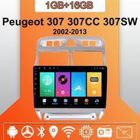 Android Carplay automobilio radijas, skirtas Peugeot 307 307CC 307SW 2002-2013 Multimedijos grotuvas galvos blokas Stereo GPS navigacija BT WIFI 2+32GB 1+16GB