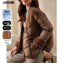 Elegant Winter Down Jacket for Mid-Aged Women 3XL