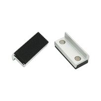2Pcs Aluminum Vise Jaw with Magnetic Rubber Pad Cover Vise Protectors for Woodworking Making Plumbing Jewelry Making