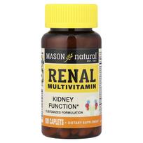 Mason Natural Kidney Multivitamin, 100 Sugar-Coated Tablets