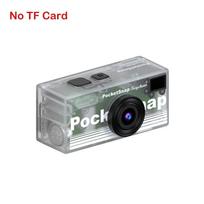 Retro Mini Keychain Thumb Camera Pocket Snap Keychain Outdoor Sports Camera raudona