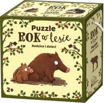 Rok w lesie. Rodzice i dzieci