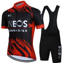 Summer Breathable Cycling Suit Straps Short-sleeved Suit Cycling Suit Cool XS