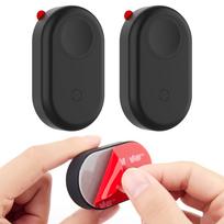Case Holder for Samsung Galaxy SmartTag2 with Adhesive Sticker, 2 juoda