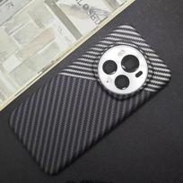 For Honor Magic 6 Pro Case Striped PC Carbon Fiber Frameless Hard Cover For Honor Magic6 Pro Simple Shell Dustproof Bumper Honor Magic6 Pro