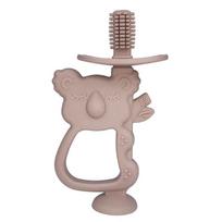 Baby Silicone Training Toothbrush BPA Free Rodent Animal Koala Safe Toddle Teether Chew Toy Teething Ring Infant Baby Accessorie