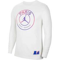 Air Jordan x Paris Saint-Germain Long-Sleeve Tee White Men Tops CZ0792-100 XL