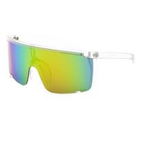 Oversized Sports Sunglasses Men Women 2025 Fashion One Pieces Sun Glasss Male Vintage Windproof Rectangle Sunglass Gafas De Sol 17183