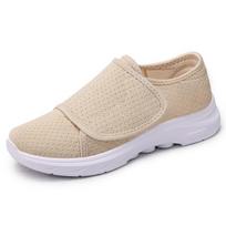 Nauji Velcro reguliuojami batai moterims, senjorams, patogūs ir kasdieniai, vidutinio amžiaus ir vyresnio amžiaus motinų batai moterims 36