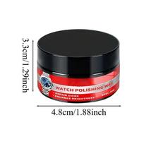 Watch Polishing Kit Scratch Removal Repair Tool Watch Polishing Cream W/Sponge Restores Gloss For Jewelry Brass Stainless Steel