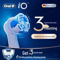 Oral-B iO Series Deep Clean Electric Toothbrush Heads CN plug (adapter included)