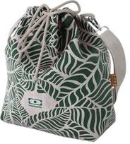 Termo krepšys Monbento Fresh Jungle, 5.7 l, 25 cm x 20.5 cm, balta sp./žalia sp.