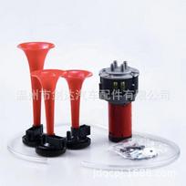 Tube Music Air Horn Modified Car Speaker Whistle 3 PIP MAGIC HORN 12V Super Loud Dual Tone Air Horn Sets Trumpet With Compressor 12V