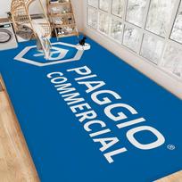P-Piaggio Logo Door Mat Kids Room Bedroom Decoration Balcony Anti-Slip Doormat Living Room Doormat Area Rug 40cm x 60cm white