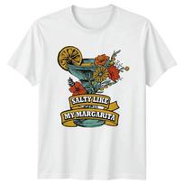 Salty Like My Margarita Unisexs TShirt Birthday Gift For Her S
