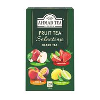 Ahmad Tea Fruit Selection Bags 20 3 pieces Assortment Apple Lemon Lime Peach Passion Strawberry Black