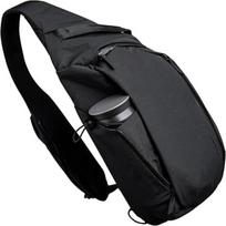 High Quality Simple Crossbody Bag with Water Bottle Pocket Casual Sling Backpack Solid Color Shoulder Bag Outdoor Sport juoda