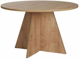 Valgomojo stalas Nordure Virella, ąžuolo sp., 120 cm x 120 cm x 75 cm