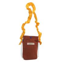 Kong Xiaozhen'S Same Women'S Bag Niche Corduroy Messenger Mobile Phone Bag Contrasting Color Retro Shoulder Mini Bag Tide ruda