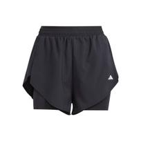Adidas Designed For Training 2-In-1 Shorts Women Shorts Black IQ2655 L
