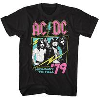ACDC Neon Pink HighwayTo Hell 79 Men's T Shirt Unisex T-Shirt XXXXL
