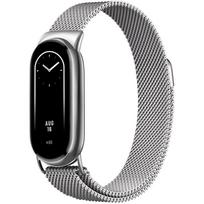 Milanese Steel Strap for Xiaomi Band 8/9/10 - Universal Replacement Wristband Xiaomi Band 8/9/10 sidabras