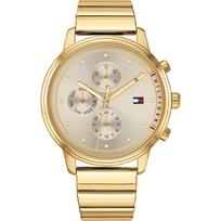 Tommy Hilfiger Blake Beige Gold Metal Bracelet Ladies Quartz Watch 1781905 smėlis