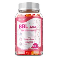 Multivitamin gummies, rich in vitamins A, C, E, and B6 extracts, support skin health, suitable for adults. 100