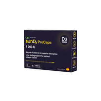 LYL ProCaps vitaminas D3 4000 IU, 60 kapsulių